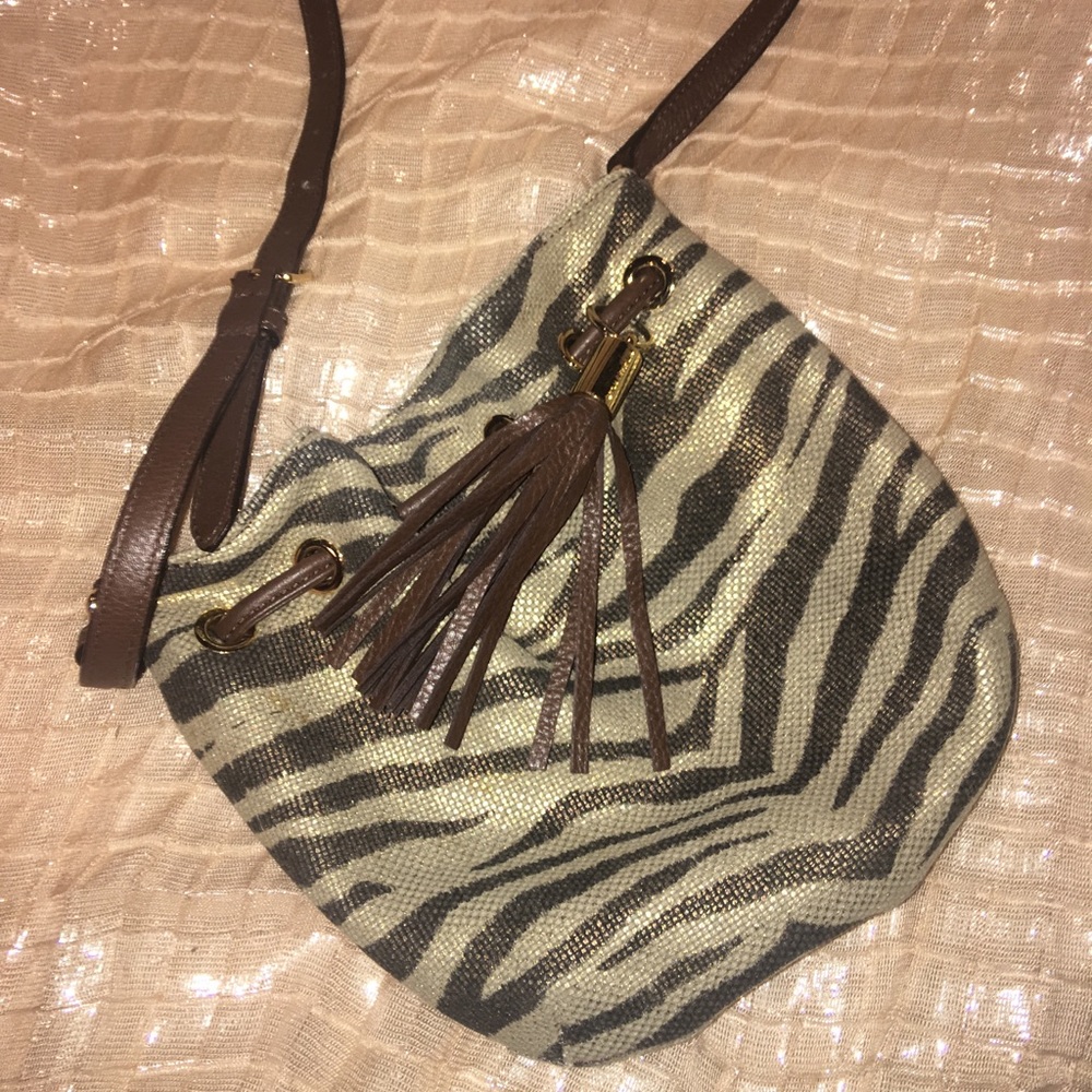 MICHAEL KORS zebra print bag